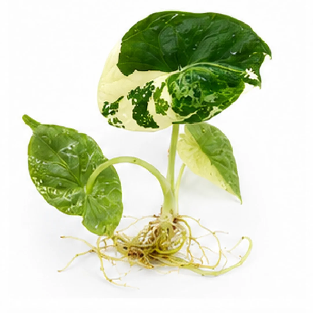 Alocasia Dragon Scale Albo Var – Tissue Culture