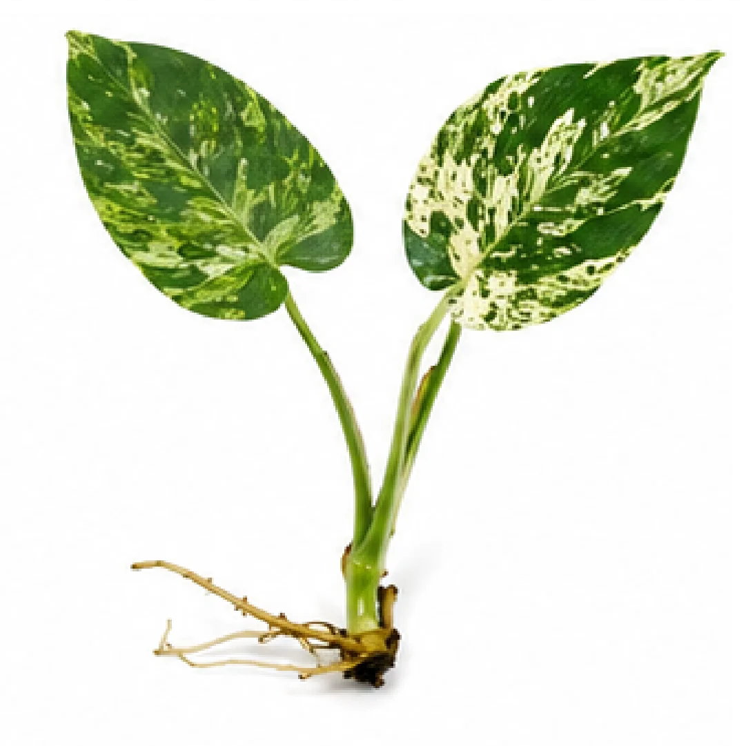 Monstera Deliciosa Star Shadow Variegated – Tissue Culture