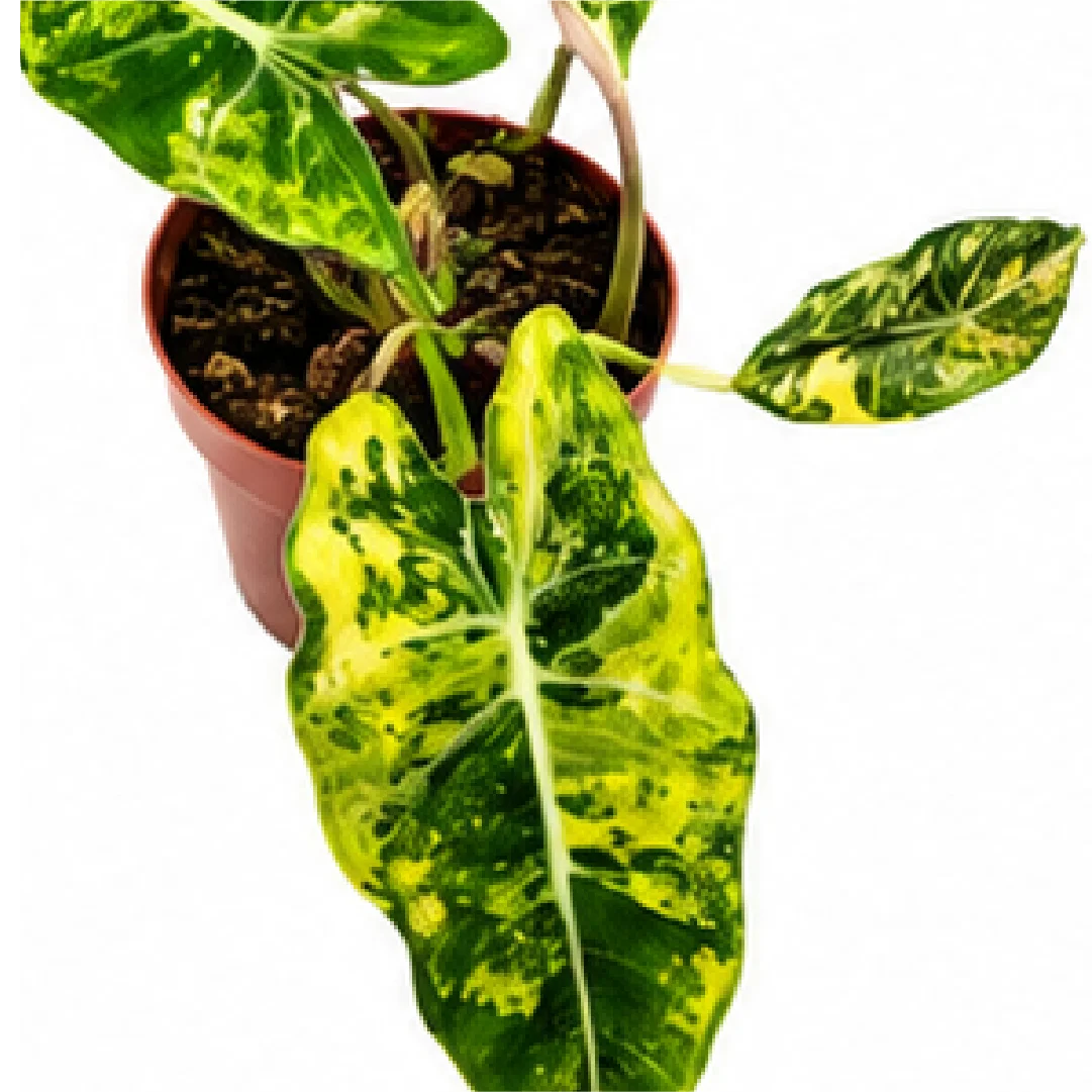 Alocasia Frydek Aurea Var – Tissue Culture