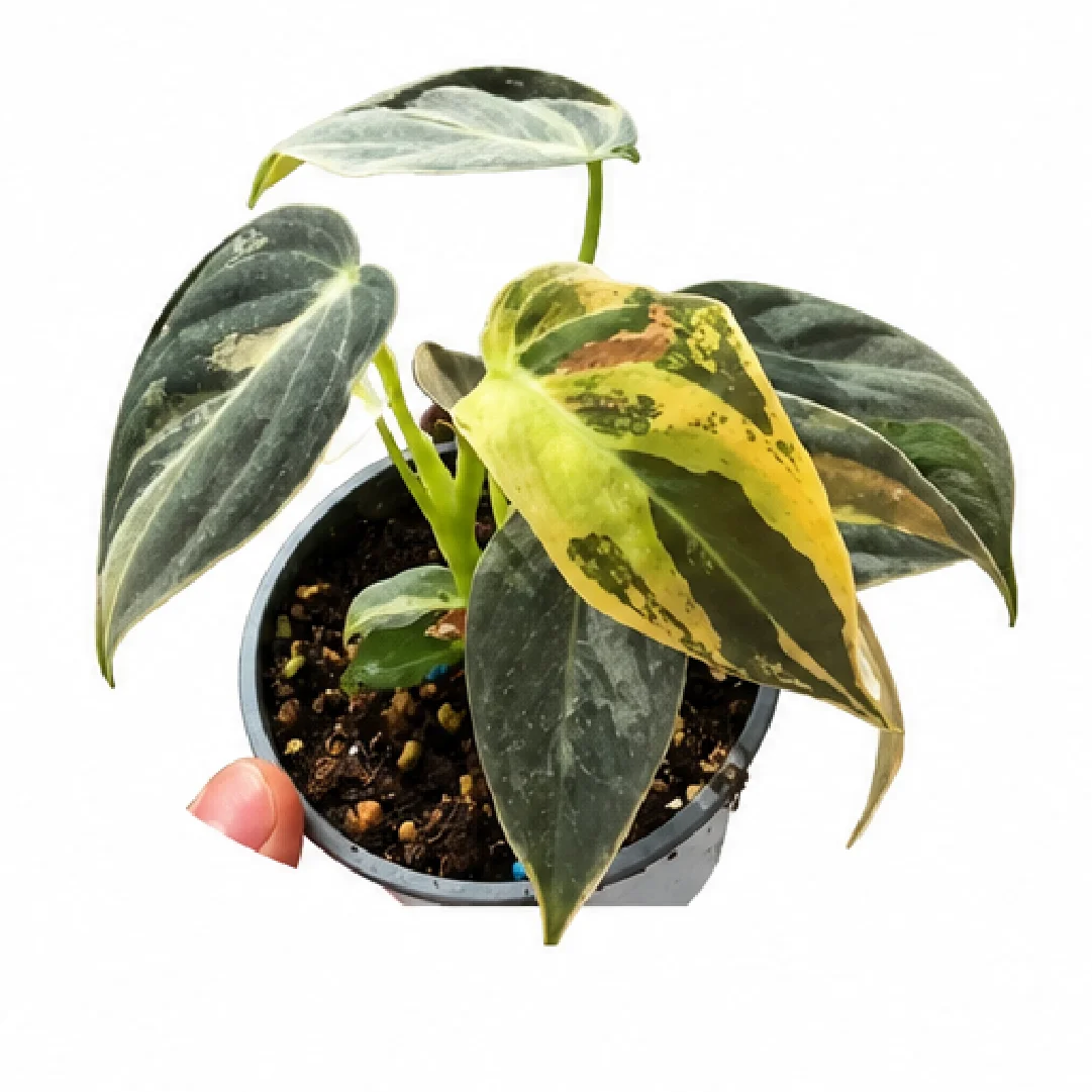 Philodendron Melanochrysum Var B Grade Tissue Culture