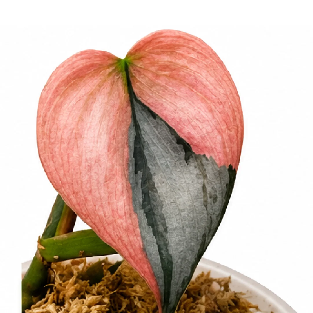 Philodendron Brandi Pink Var (Philodendron Brandtianum Var) Tissue Culture