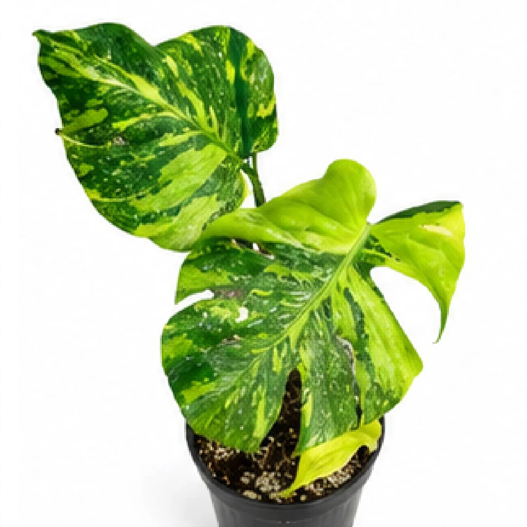 Monstera Electrolight King Variegated – Tissue Culture