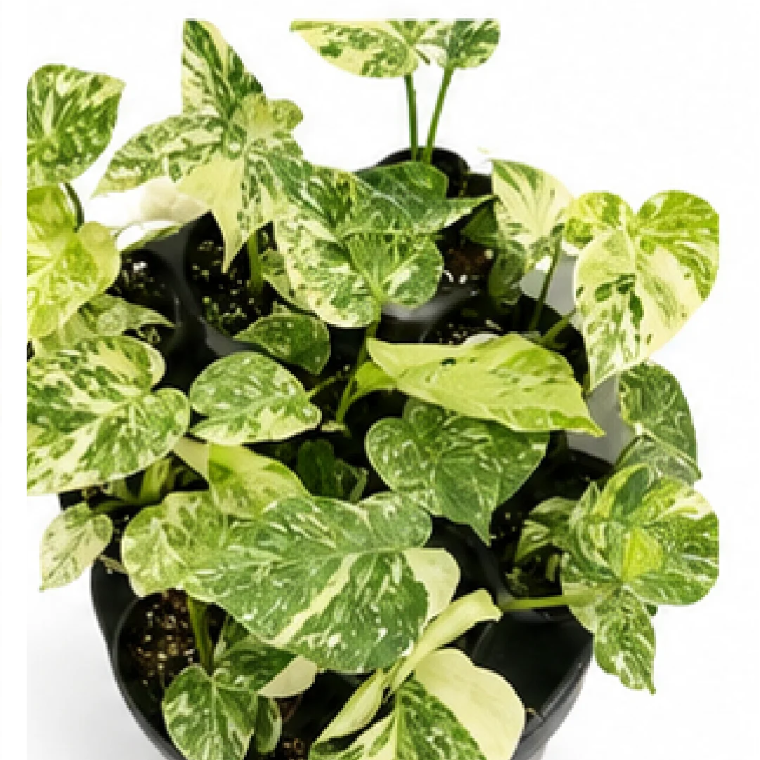 Monstera Cream Cheese (Monstera Starlight Variegated) – Tissue Culture