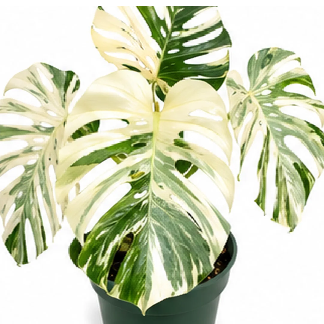 Monstera Lava Variegated – Tissue Culture