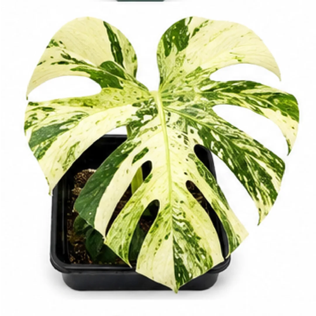 Mint Monstera Variegated – Tissue Culture